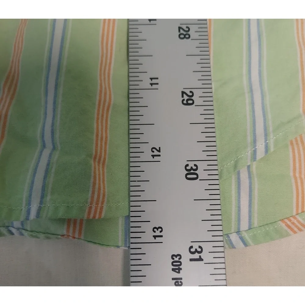 Ralph Lauren Classic Fit Striped Button Down Shirt Mens 15 1/2 34/35‎